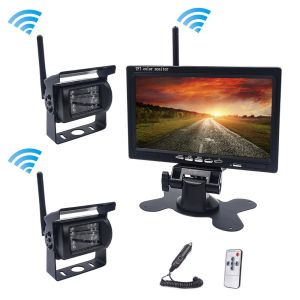 Wireless Backup Camera System Horizontal Resolutions 420 TV Lines For Trucks /