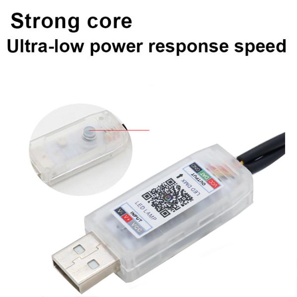 DC5V-12V RGB LED Car Interior Decoration Atmosphere Light Acrylic APP Control Hidden Style