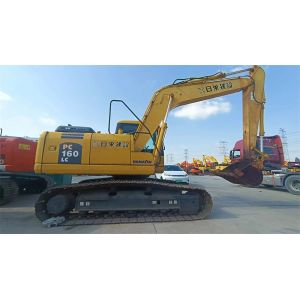 PC160 Crawler Used Komatsu Excavator Operating Weight 16 Tons