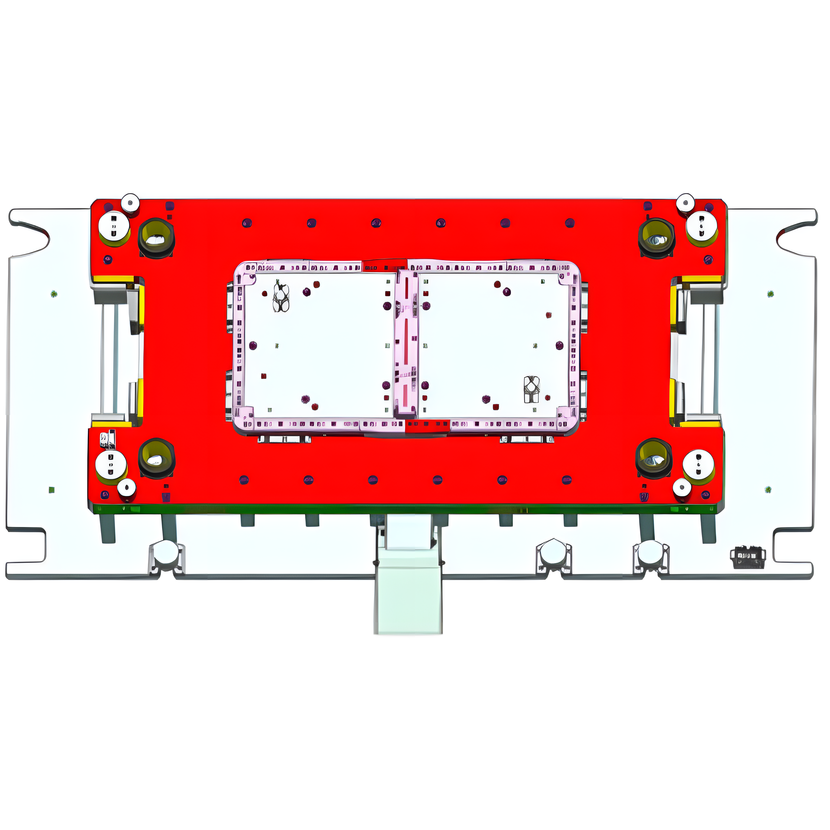 10T Dishwasher Tub Top Stamping Die Components Household Appliances Progressive