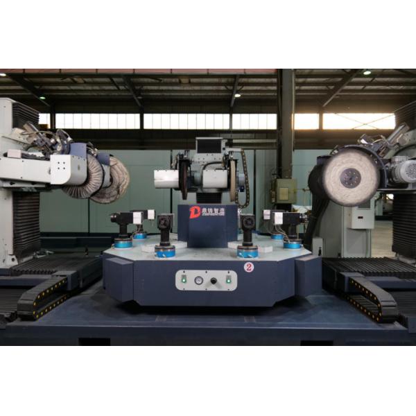 High-Precision Automated Robotic Polisher with Adjustable Rotary Wheels for
