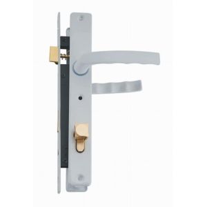 Classic Long Mortise Door Lock Panel Handle Electroplate