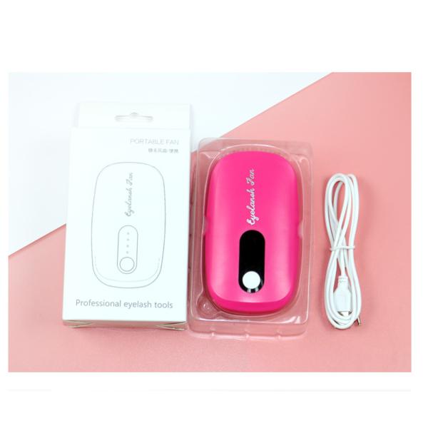Handheld Usb Rechargeable Eyelash Dryer Fan for Fast Drying of Eyelash Extension Glue