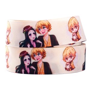 Wholesale Print Grosgrain Ribbon Custom With Print Logo