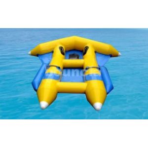 Quality 2 Persons Towable Inflatable Flying Fish With Durable PVC Tarpaulin for sale