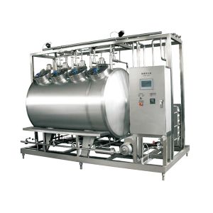 Double Circuits 500L Fruit Juice CIP Cleaning Tanks