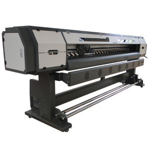 1440 DPI 320cm Eco Solvent Printer , Ultraprint Color Jet Solvent Printer