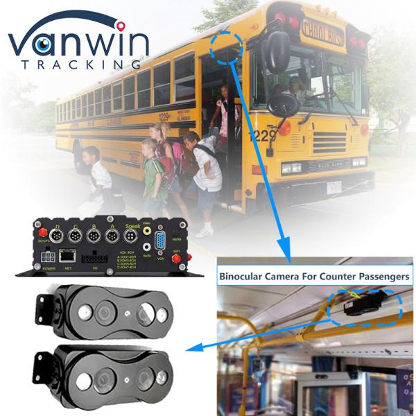 AI MDVR People Counting Camera Bus Passenger Counter MDVR With Bus People