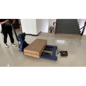 4mm Carbon Steel Portable Mobile Cattle Weighing Scale