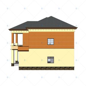 Luxury villa - (QB17) Prefabricated steel structure Modern design Living room