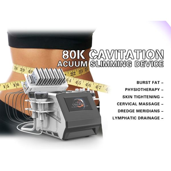 Fat Vacuum Cavitation System Liposuction 40k 80k Cavitation Slimming Machine RF Radio Frequency Skin Body Beauty Health Machine