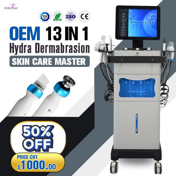 Buy Hydra Facial Diamond Peel Microdermabrasion Machine Oxygen Jet Aqua Facials at wholesale prices
