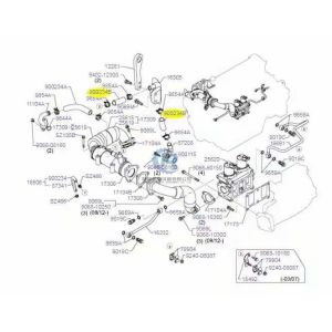 VHSZ92034278 Excavator Hoses SK350-8 Heavy Equipment Replacement Parts
