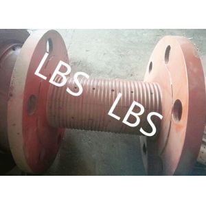 3000m Rope Capacity Wire Rope Winch Drum With Helix Groove