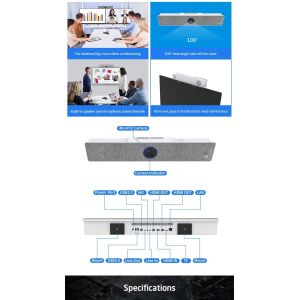 4K camera all in one Android video conference endpoint or best hd webcam for