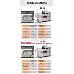 Vacuum Chamber Stainless Steel Automatic Vacuum Packer Sealing Machine Vacuum