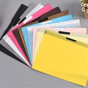 PE Waterproof Drawstring Bag 30x10x20cm Flexo Printing With Handle