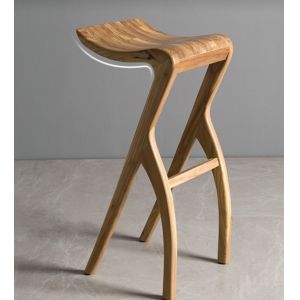 High Chair Counter Bar Stools Bar Chair Solid Wood Stool L-59