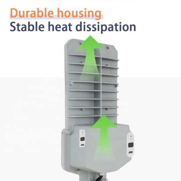 IP65 Commercial Solar LED Street Lights 4KV Road Street Lighting Lamp