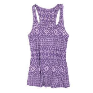 Printed Tank Tops , Womens Flower Shirts Blouses / Shirts Green