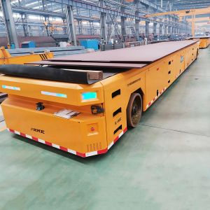 Heavy 80T Transport Platform Lithium Battery Transfer Cart