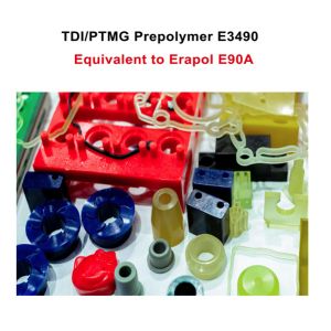 Quality TDI / PTMG Prepolymer E3490 Equivalent To Erapol E90A for sale