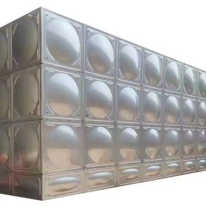10000 Liter Segmented Stainless Steel Sectional Water Tank Customized Large