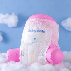 Baby Disposable Pull Up Diaper Pants With Breathable Backsheet