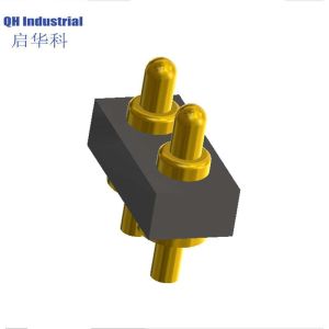 2Pin 3.5mm Pitch Turkey For Pcb Magnetic spring loaded pin Usb Connector 4Pin