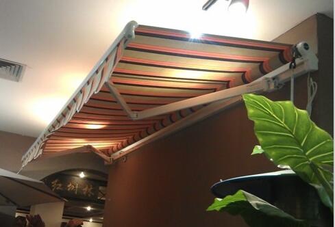 High quality strong aluminum double cable awning arm awning parts for retractable awning