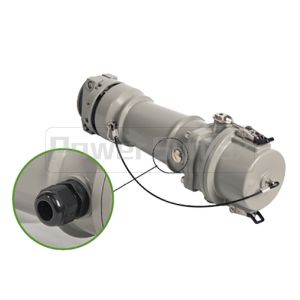 PowerSyntax Shore Power High Current Industrial Female Plug Straight Type 4P