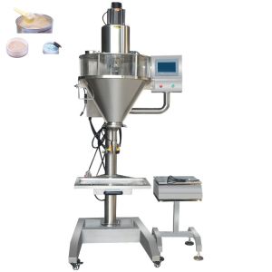 China SS304 Cosmetic Powder Making Machine Filling With Electronic Scale on sale