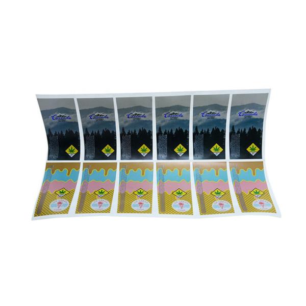 Buy Laser Hologram Personalised Self Adhesive Labels With Special Metllic Texture at wholesale prices