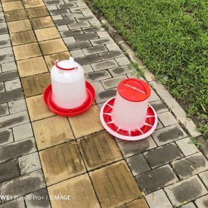 Family Farm Capacity 6L Plastic Feeders For Poultry