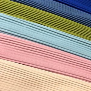 Miyake Satin Striped Crepe Woven Fabric 55 Inch