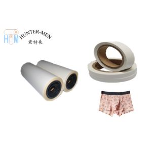 China Elasticity TPU Hot Melt Adhesive Film Traceless Thermal Bonding Glassine Release Paper on sale