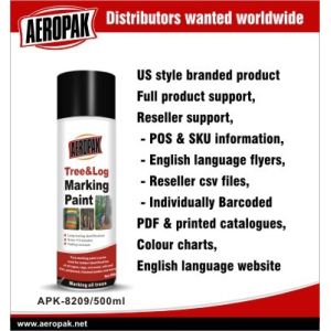 Quality Aeropak Tree &amp; Log Marking Paint for sale