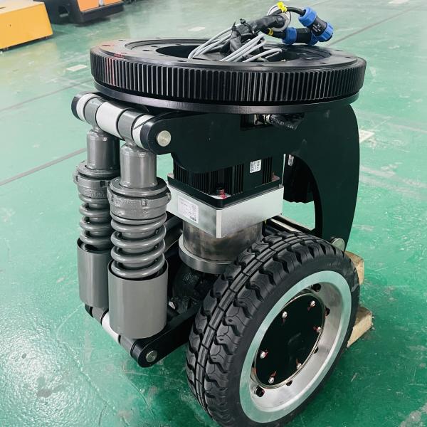Buy Rubber Double Wheel Differential 3000KG AC Motor Drive Wheel For Factory Agv at wholesale prices