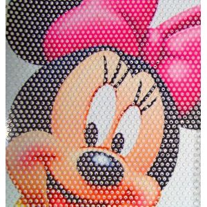 One Way Vision Perforated Window Film Applying Cutting - Edge Graphics Technology