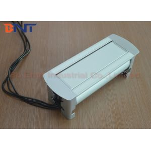 Desk Mounted Manual Rotating Power Socket Outlets with 3 * Power + 2 * USB Data