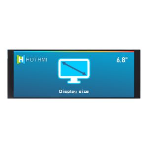 Sunlight Readable 6.8-inch TFT LCD Display | 480x1280 Resolution