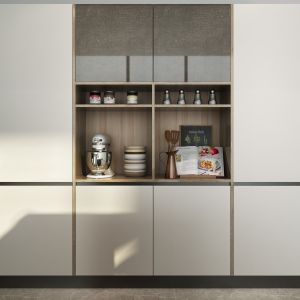 Wholesale Complete Melamine Kitchen Units Set Modern Cabinet