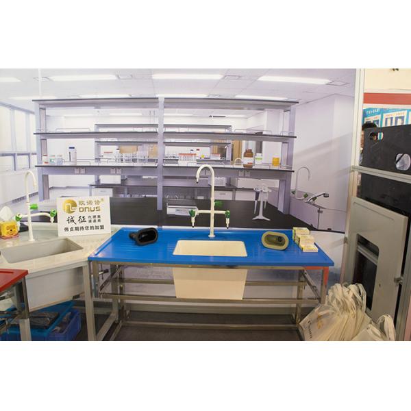 Resist moisture epoxy resin corner countertop matte surface for pharmaceutical company