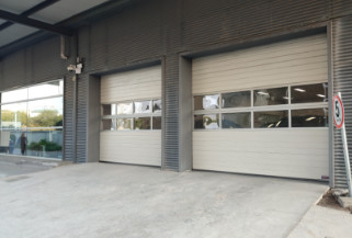 Buy Insulated Sectional Doors（Double row of transparent windows） at wholesale prices