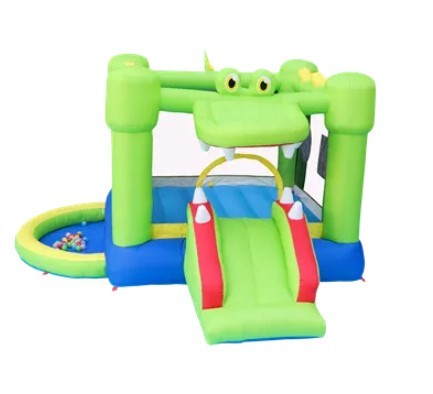 Buy 0.55mm PVC Inflatable Castle Combo Commercial Inflatable Bounce House at wholesale prices