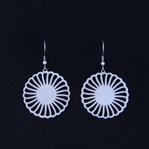 Quality Fashion High Quality Ladies Women Girls Stainless Steel Earrings LEF110 for sale