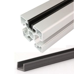 China Heavy Duty Black PP Panel Support Insert for Slot 10mm Aluminum Profile on sale