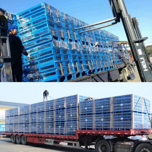 Steel Pallet For Warehouse Management 2 Way / 4 Way Entry Type