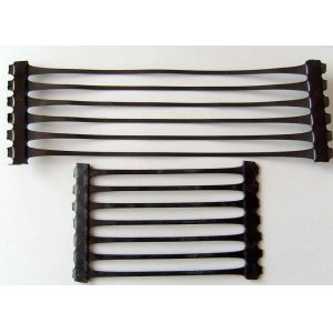 Plastic Polypropylene PP Biaxial Geogrid For Soil Stabilization Construction