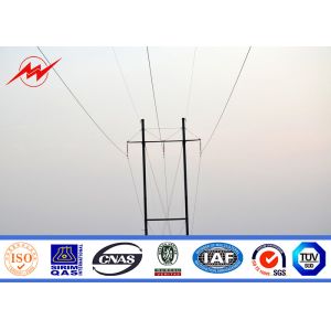 33kv Electrical Metal Utility Poles For Transmission Line Project